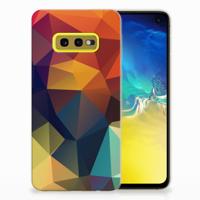 Samsung Galaxy S10e | TPU Hoesje | Polygon Color