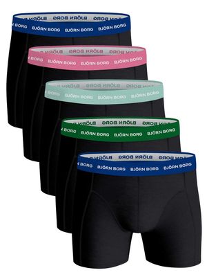Björn Borg - Ess. Cotton Shorts - 5 pack - MP003, Maat:L