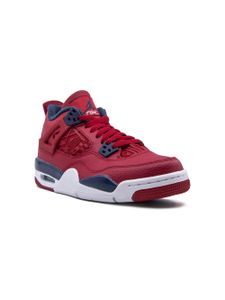 Jordan Kids baskets Air Jordan 4 Retro GS - Rouge