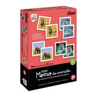 Educatief Spel Diset Memo Photo Animales 54 Onderdelen