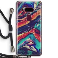 Chameleon Sun: HTC U12+ Transparant Hoesje met koord