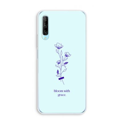 Bloom with grace: Huawei P Smart Pro Transparant Hoesje
