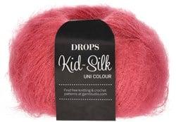 Drops Kid Silk Uni Colour 032 Framboos