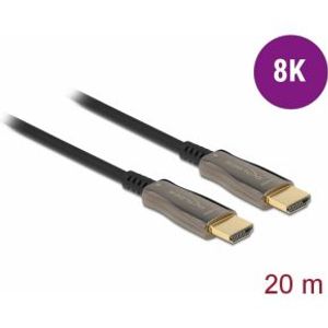 Delock 84038 Actieve optische kabel HDMI 8K 60 Hz 20 m