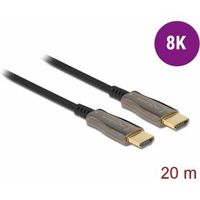 Delock 84038 Actieve optische kabel HDMI 8K 60 Hz 20 m