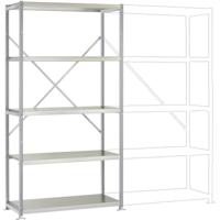 Manuflex RP1018.9006 Magazijnstelling basismodule (b x h x d) 1030 x 2000 x 400 mm Staalbodem