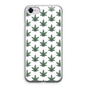 Weed: iPhone 8 Transparant Hoesje