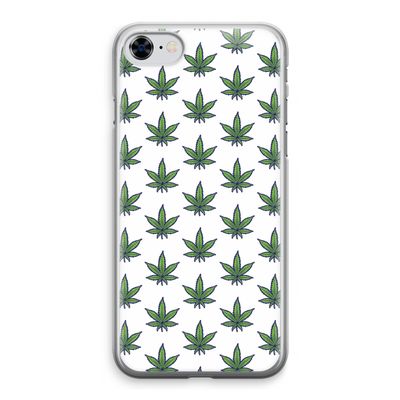 Weed: iPhone 8 Transparant Hoesje