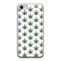Weed: iPhone 8 Transparant Hoesje Weed: iPhone 8 Transparant Hoesje