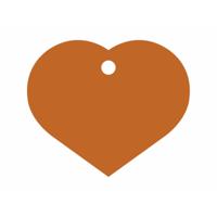 Naamplaatje Imarc Heart Oranje