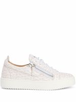 Giuseppe Zanotti baskets Gail en cuir - Blanc