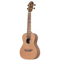 Ortega RUTI-CC-L Timber Series Natural linkshandige concert ukelele met gigbag