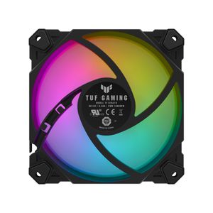 ASUS TUF Gaming TF120 ARGB Fan - Triple Fan Kit with ARGB Controller Computer behuizing Luchtkoeler 12 cm Zwart