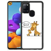Samsung Galaxy A21s | Bumper Hoesje | Giraffe