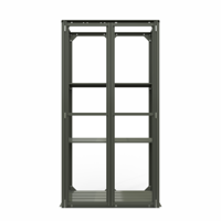 Kweekkast Urban Grower Large groengrijs 3 mm transparant polycarbonaat - Royal well