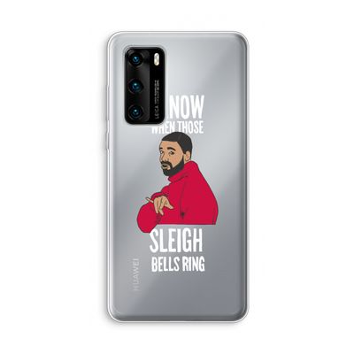 Sleigh Bells Ring: Huawei P40 Transparant Hoesje