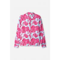 Pom Amsterdam - Blauw | Dames | Blouse | Blauw | 40 | regular | Kamst mode