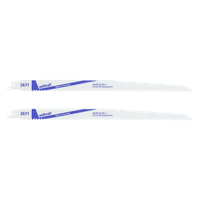 Wolfcraft Sabelzaagbladen | BiM | Fijne sneden | 300mm | 2 stuks - 2671000 Wolfcraft Sabelzaagbladen | BiM | Fijne sneden | 300mm | 2 stuks - 2671000