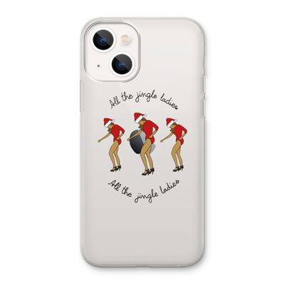 Jingle Ladies: iPhone 13 Transparant Hoesje