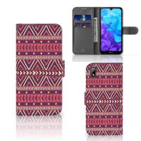 Huawei Y5 (2019) | Telefoon Hoesje | Aztec Paars