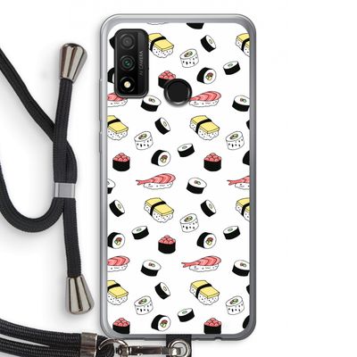 Sushi time: Huawei P Smart (2020) Transparant Hoesje met koord