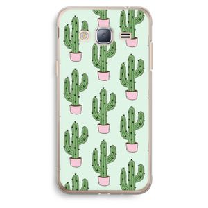 Cactus Lover: Samsung Galaxy J3 (2016) Transparant Hoesje