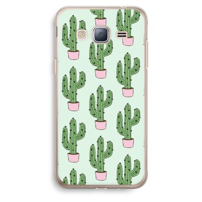Cactus Lover: Samsung Galaxy J3 (2016) Transparant Hoesje