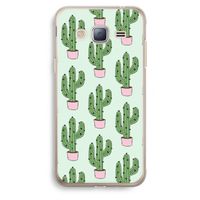 Cactus Lover: Samsung Galaxy J3 (2016) Transparant Hoesje