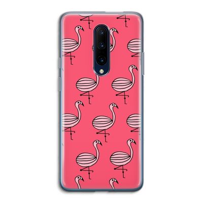 Flamingo: OnePlus 7 Pro Transparant Hoesje