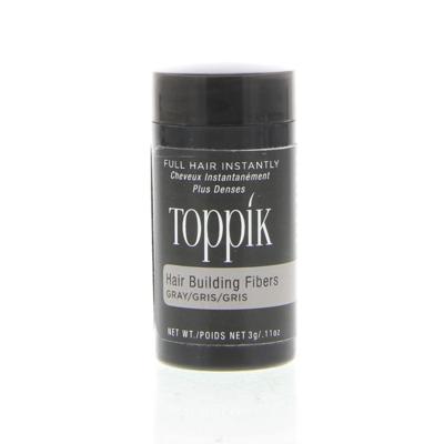 Toppik Fibers Hair Building Fibers Powder Gray 3gr Toppik Fibers Hair Building Fibers Powder Gray 3gr