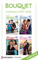 Bouquet e-bundel nummers 4337 - 4340 - Abby Green, Caitlin Crews, Clare Connelly, Dani Collins - ebook