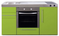 MPB 150 Groen met koelkast en oven RAI-935 - thumbnail
