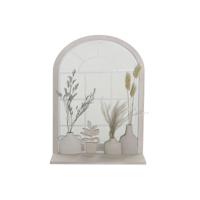 Wandspiegel DKD Home Decor Beige Vaas Cottage 35 x 10 x 50 cm