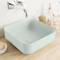 MONDIAZ BINX Waskom solid surface 36cm kleur Greey / Greey MONDIAZ BINX Waskom solid surface 36cm kleur Greey / Greey