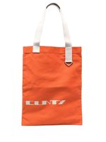 Rick Owens DRKSHDW sac cabas à imprimé graphique - Orange