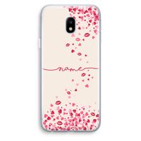 Hartjes en kusjes: Samsung Galaxy J3 (2017) Transparant Hoesje
