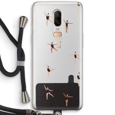 Dancing #1: OnePlus 6 Transparant Hoesje met koord