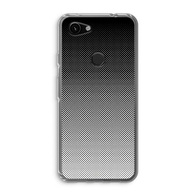 Musketon Halftone: Google Pixel 3a Transparant Hoesje