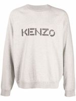 Kenzo pull à logo - Gris