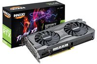 Inno 3D Nvidia GeForce RTX 3060 Videokaart Twin X2 8 GB GDDR6-RAM PCIe x16 DisplayPort, HDMI Overclocked - thumbnail