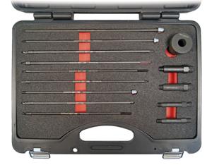 Bahco M8-M9-M10 gloeibougies Verwijder kit. M8x1 - M9x1 - M10x1 - M10x1.25 - BE513201