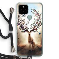 Seasons Change: Pixel 5 Transparant Hoesje met koord
