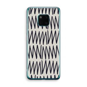 Marrakech Zigzag: Huawei Mate 20 Pro Transparant Hoesje