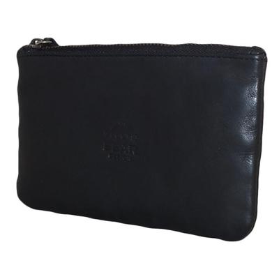 Bear Design Leren Etui Zwart
