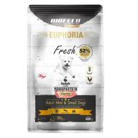 EUPHORIA Fresh Adult Monoprotein Turkey XS/S - droog hondenvoer - 500g EUPHORIA Fresh Adult Monoprotein Turkey XS/S - droog hondenvoer - 500g