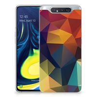 Samsung Galaxy A80 TPU Hoesje Polygon Color