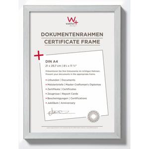 walther+ design JK-130-S Wissellijst Papierformaat: 20 x 15 cm Zilver