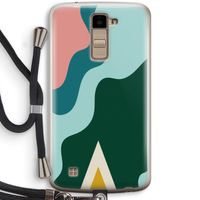 Noor B: LG K10 (2016) Transparant Hoesje met koord
