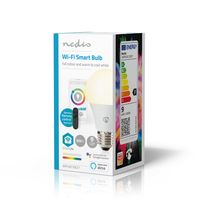 Nedis WIFILRC10E27 Smartlife multicolour LED-lamp E27 806lm 9W - thumbnail