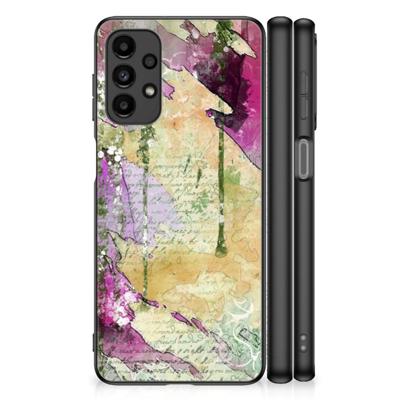 Kleurrijke Telefoonhoesje Samsung Galaxy A13 4G Letter Painting